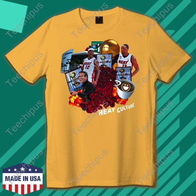 Heat Culture T Shirt Espn Miami Heat Culture Tee Shirt