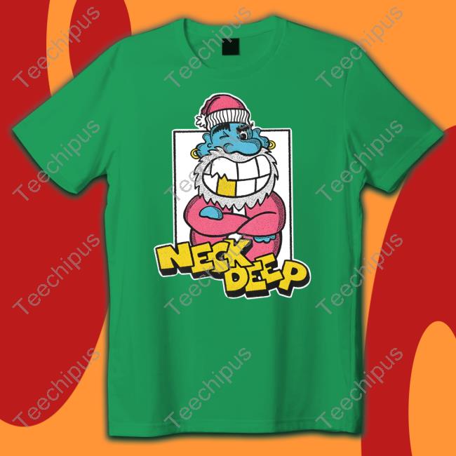 Neck Deep Santa T Shirt