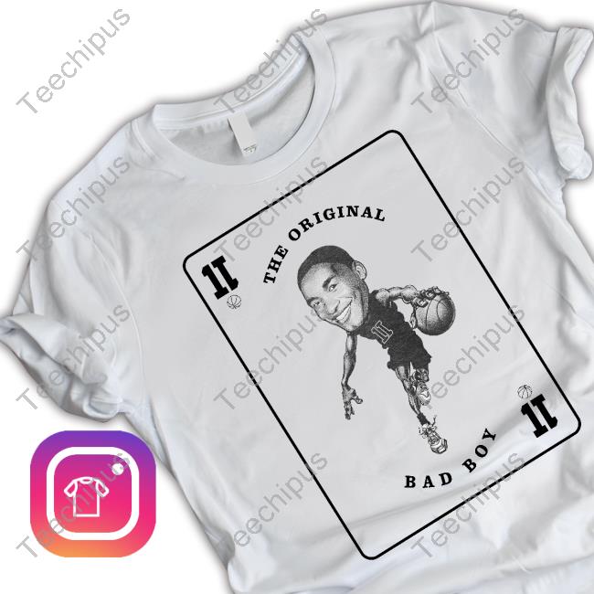The Original Bad Boy Isiah Zeke Thomas Hoodie Sweatshirt