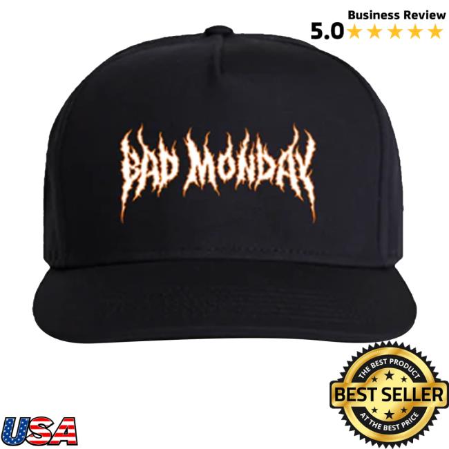 Bad Monday Shop Metal Logo Twill Hat