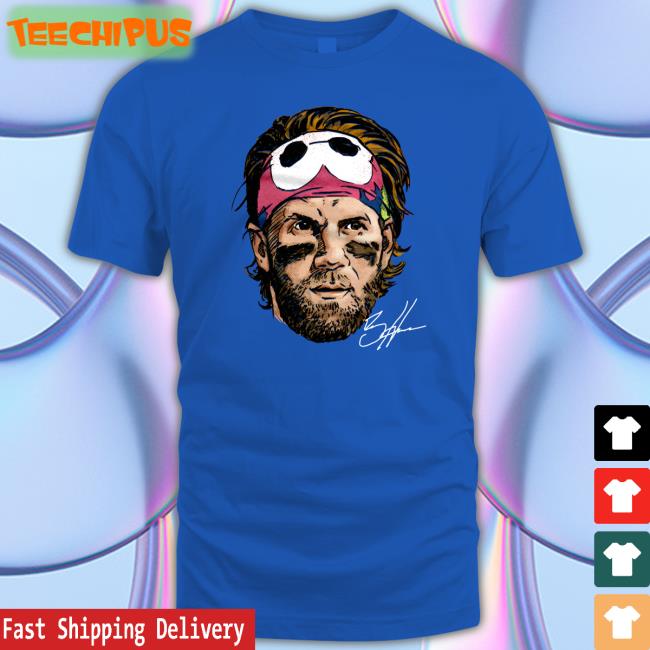 Bryce Harper Headband Wht Long Sleeve Shirt