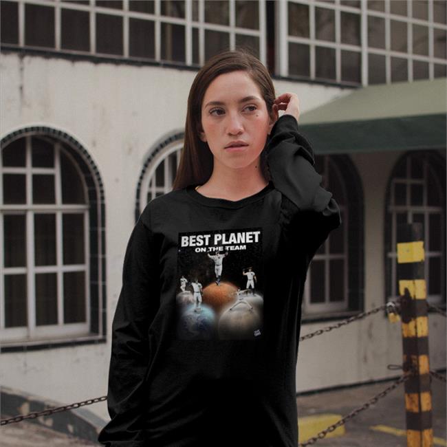 Talkin' Yanks New York Yankees Best Planet On The Team Shirt Best Planet On The Team Shirt Talkin' Yanks New York Yankees
