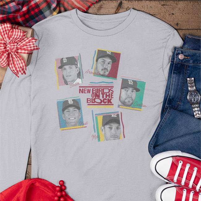 New Birds On The Block Sweatshirt St. Louis Cardinals New Birds On The Block T Shirt Boy Band Night