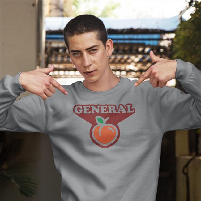 Jimmy Greenbeans Eneral Peach Hooded Sweatshirt General Booty Merch