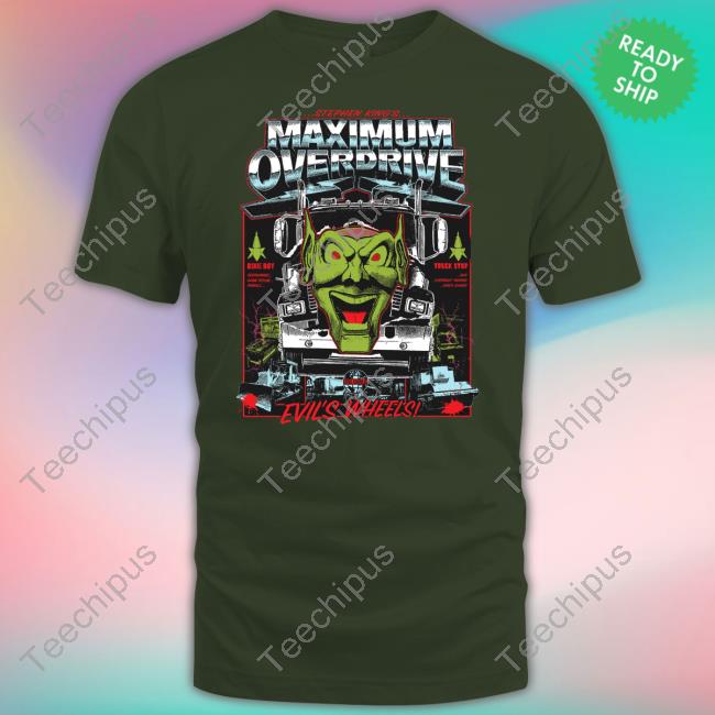 Stephen King's Maximum Overdrive Evil's Wheels Hoodie
