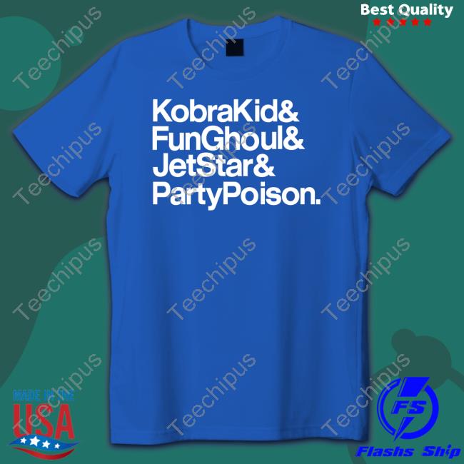 Hamtuud Kobrakid Funghoul Jetstar Partypoison T Shirt
