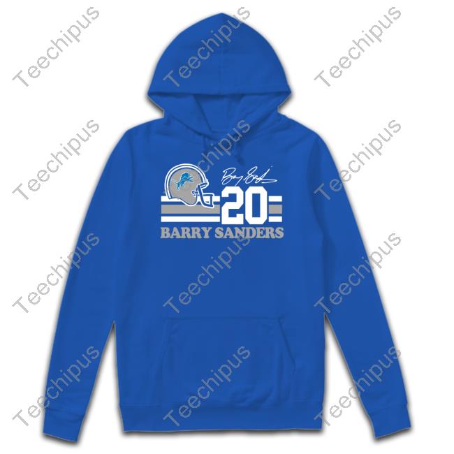 Detroit Lions Barry Sanders #20 Sweatshirt