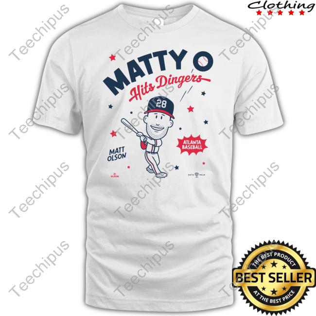 Rotowear Merch Matty O Hits Dingers Tee Shirts