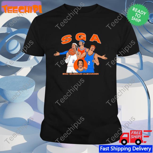 Sga Shai Gilgeous Alexander Oklahoma City Thunder Sweatshirts