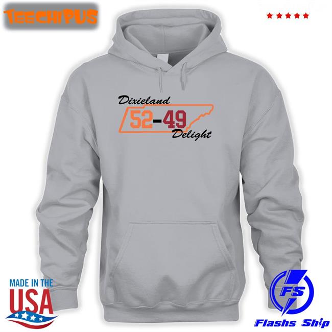 Gray Dougherty Dixieland 52-49 Delight Hooded Sweatshirt Tennessee State