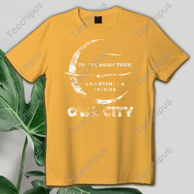 To The Moon Tour Anaheim Owl City Hoodie Owlcitymusic Store To The Moon Tour Anaheim Tee Owl City