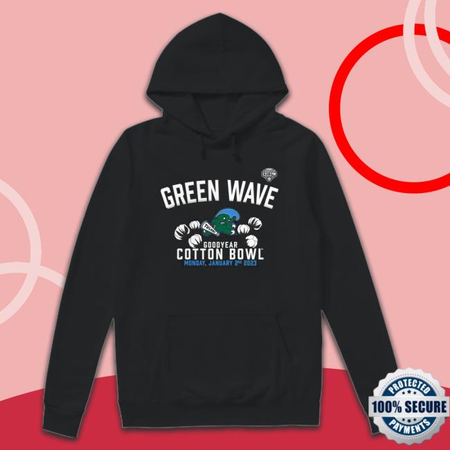 Tulane Green Wave 2023 Cotton Bowl Gameday Stadium Shirt