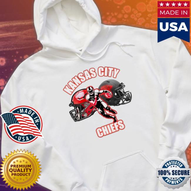 Kansas City Chiefs Player Helmet Sweatshirts Kansas City Chiefs Player Helmet T-Shirt