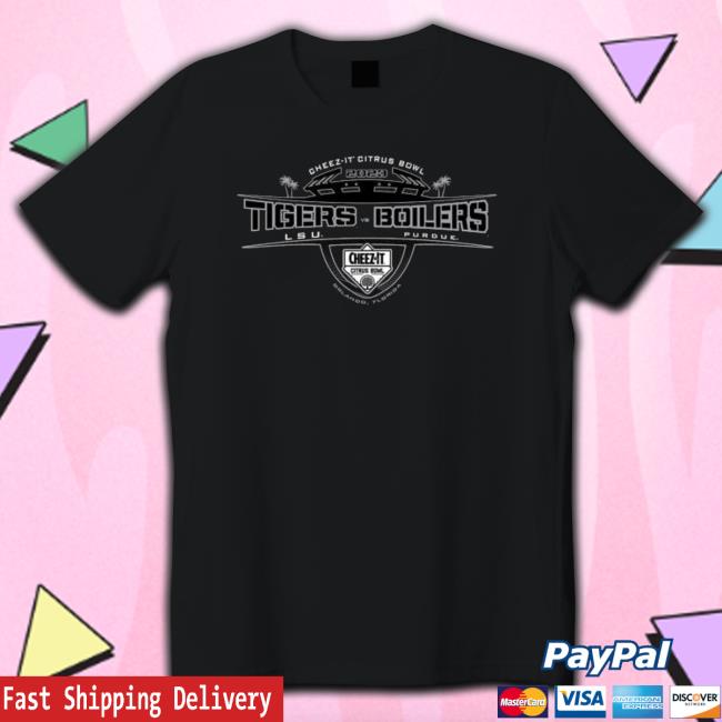 Official 2023 Citrus Bowl 2-Team Lsu Tiger Vs Purdue Boilermakers Classic Shirt