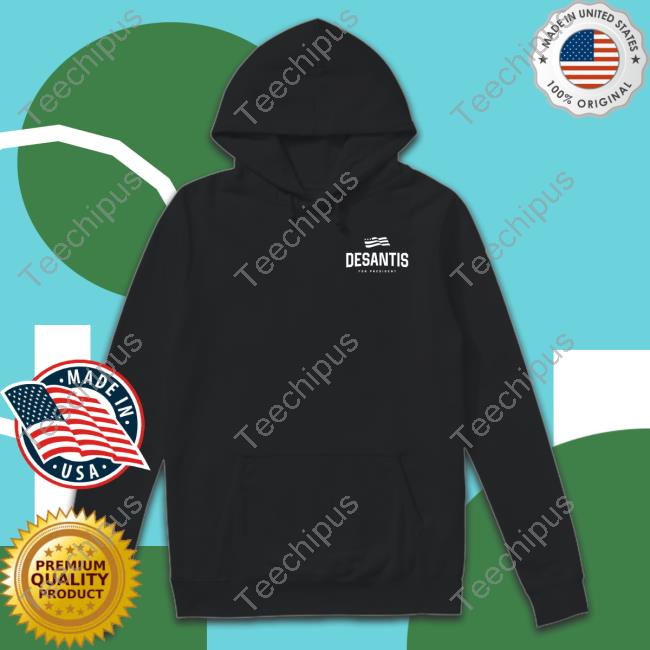 Casey Desantis Wearing Where Woke Goes To Die Hoodie