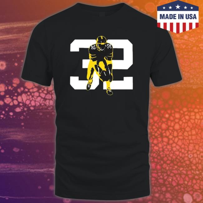 Franco Harris 32 Goat Immaculate Reception 50Th Anniversary Pittsburgh Football Hooded Sweatshirt