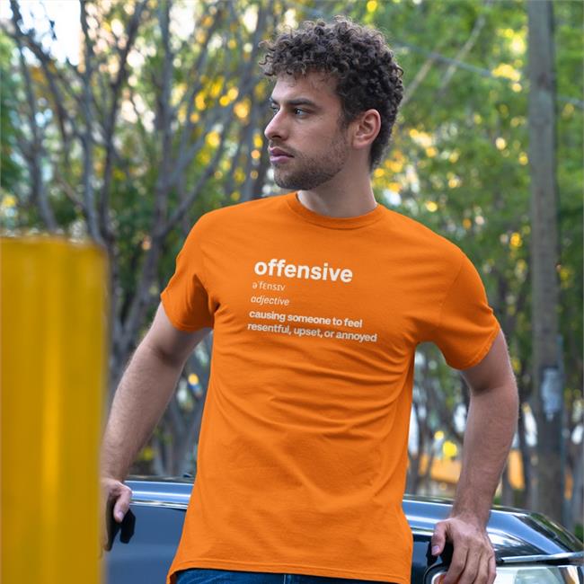 Offensive Adjective Causing Someone To Feel Resentful Upset Or Annoyed Sweatshirt Standingforxx