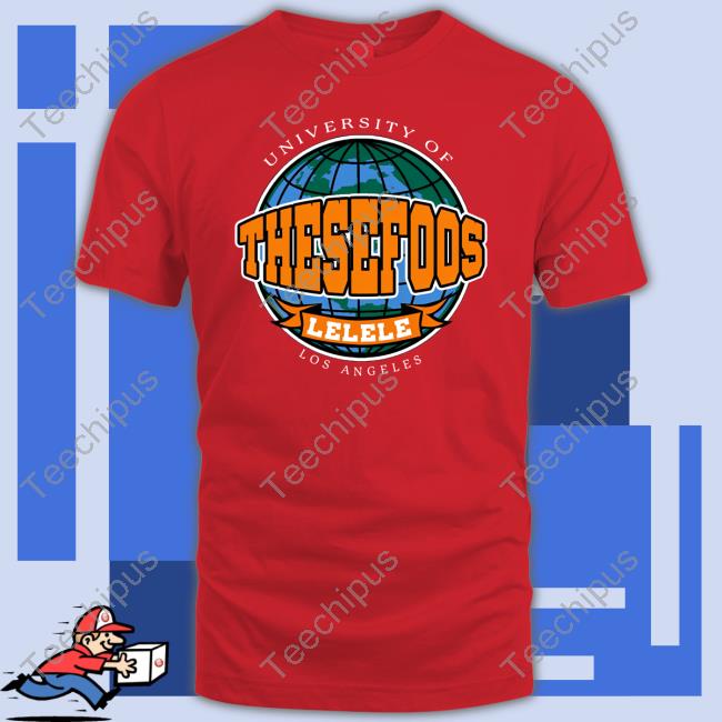 These Foos University Orange Tee Shirt