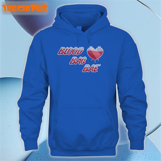 Blood Bag Bae Heart Shirt Thenoirenigma Blood Bag Bae T Shirt Fourthwall Merch
