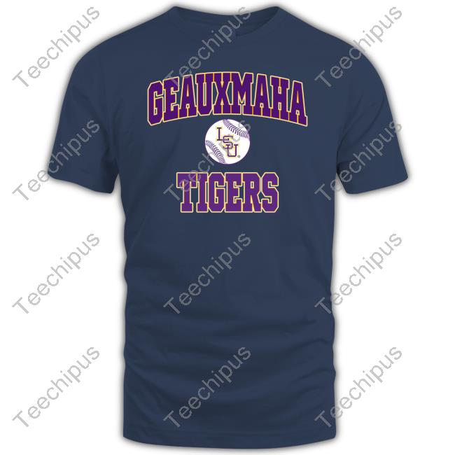 Bayou Apparel Geauxmaha Tigers T Shirt Bayou Apparel Geauxmaha Tigers LSU Baseball Sweatshirt