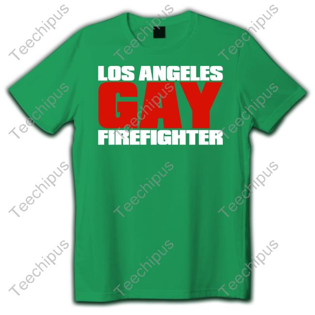 Los Angeles Gay Firefighter Hoodie Boycrushbuckley