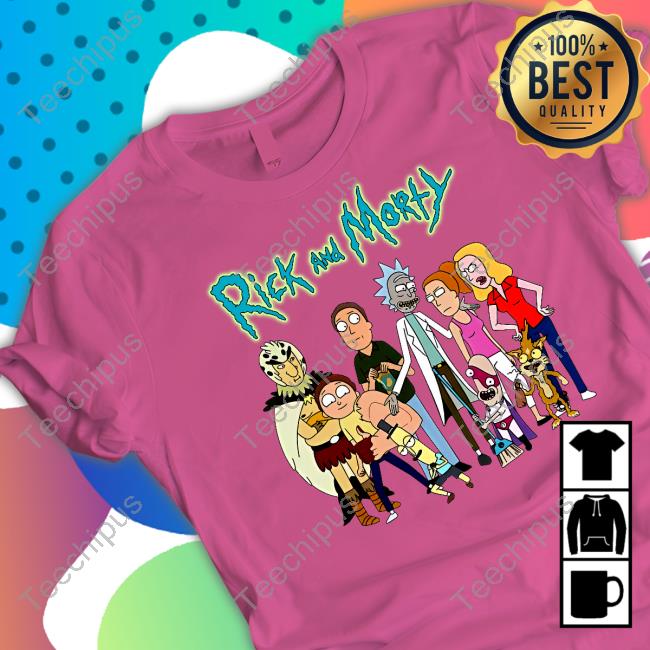 Oompaville Wearing Rick And Morty Long Sleeve T Shirt