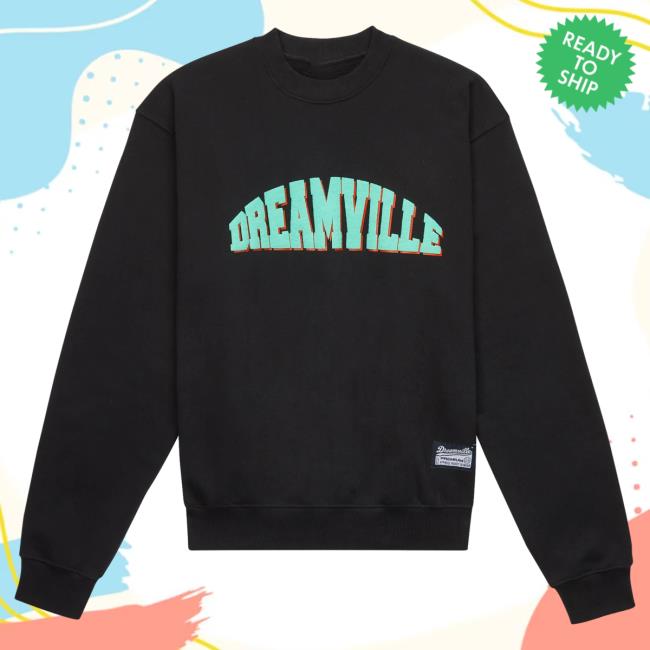 Official Dreamville Merch Premium Team Crewneck Dreamville Records
