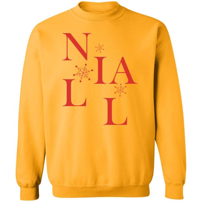 Niall Horan Merch Niall Holiday Sweatshirt Niallhdailynews Niall Holiday Shirt