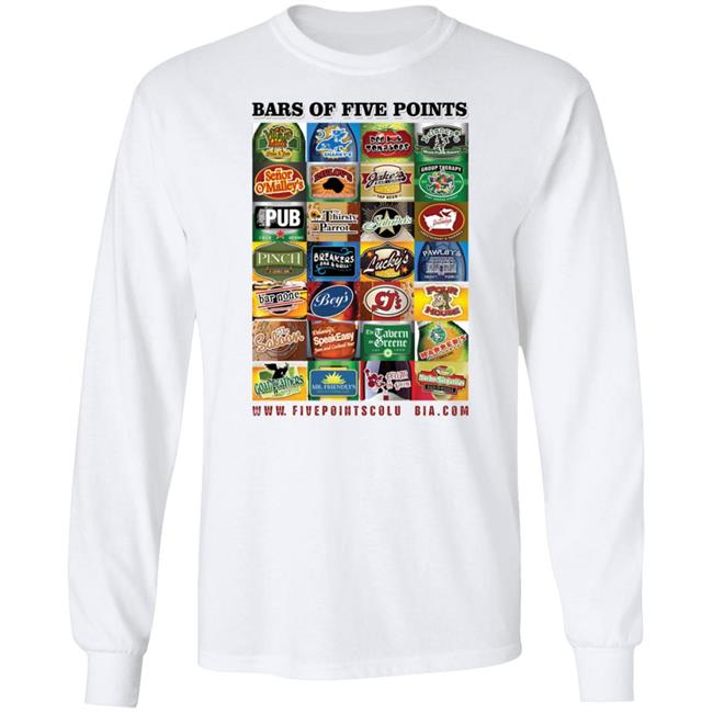 Bars Of Five Points Shirt Hoodie Sweatshirt Bars Of Five Points Shirt Hoodie Sweatshirt
