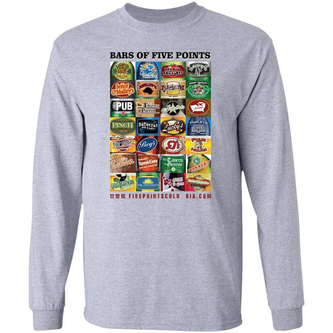 Bars Of Five Points Shirt Hoodie Sweatshirt Bars Of Five Points Shirt Hoodie Sweatshirt