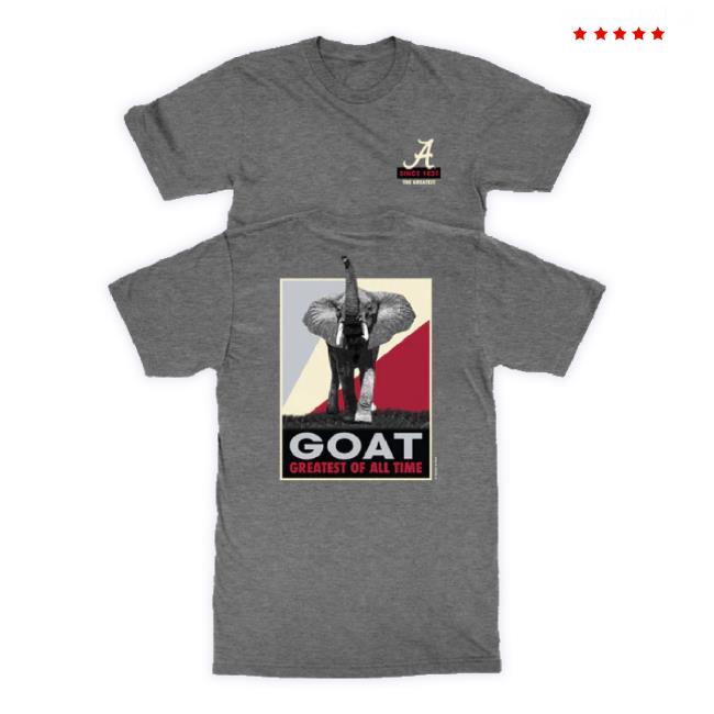 Official Bamafever Merch Store Bamafever Alabama Goat Long Sleeve Tee