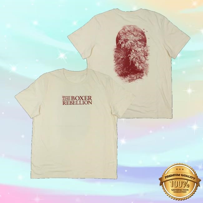 The Boxer Rebellion Merch Store Flowers In The Water T-Shirt