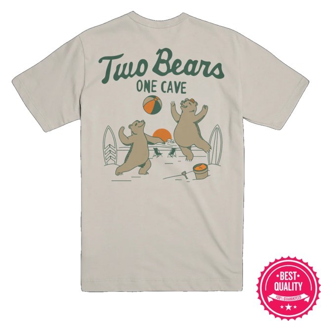 2 Bears 1 Beach Crewneck Sweatshirt Ymh Studios Merch Store