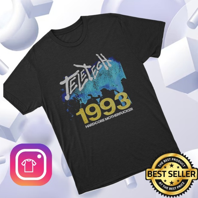 Trending Teletech Merch Store Teletech Hardcore 1993 Unisex Hoodie