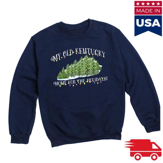 Original Thekyshop Merch Shop The Home For The Holidays Crewneck Sweatshirt