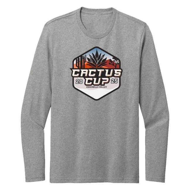 Coachella Valley Firebirds Merch Store 2025 Cactus Cup Long Sleeve Hooded Sweatshirt