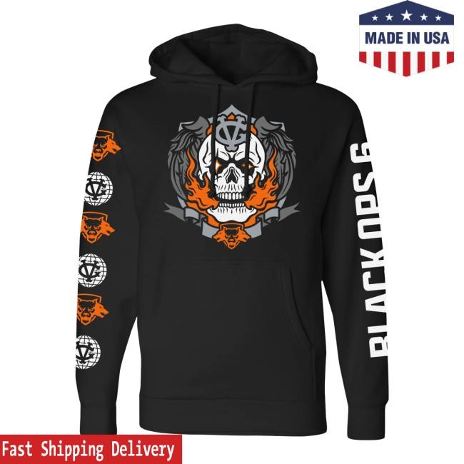 Violent Gentlemen Store Merch Shop Official Black Ops 6 Skull New Shirt