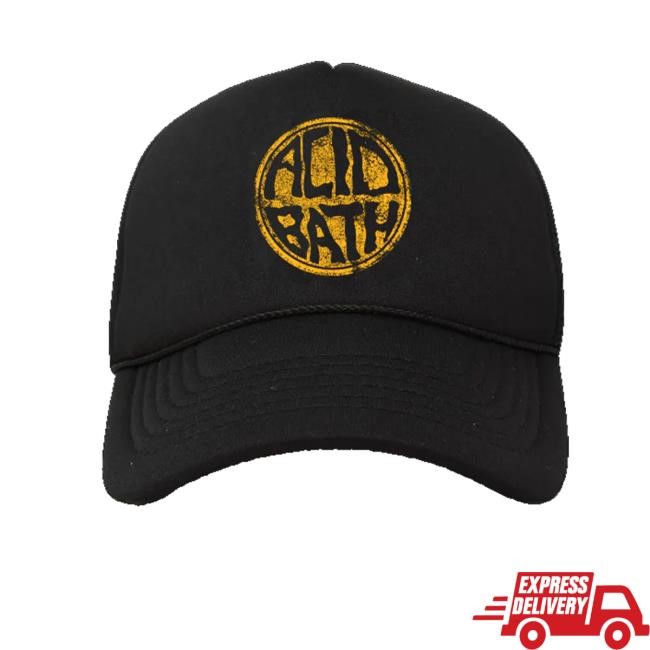 Acid Bath Official Merch Circle Logo Trucker Hat