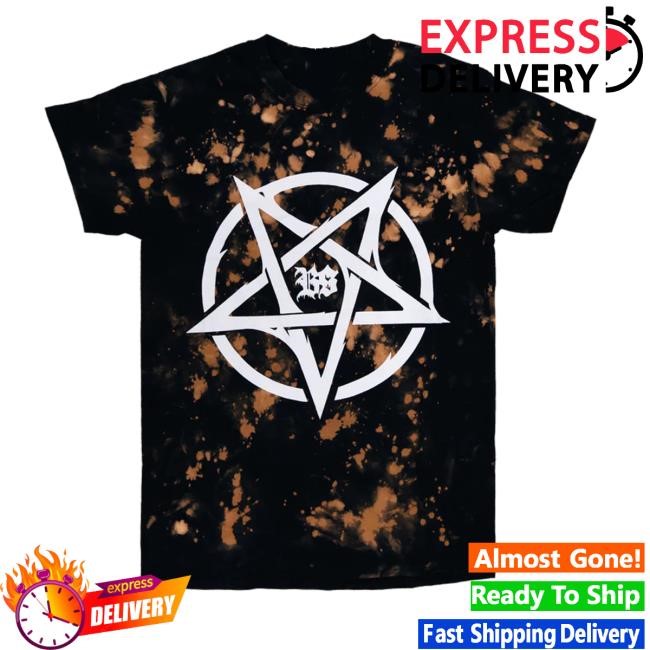 Bodysnatcher Official Merch Bleached Pentagram New Shirt
