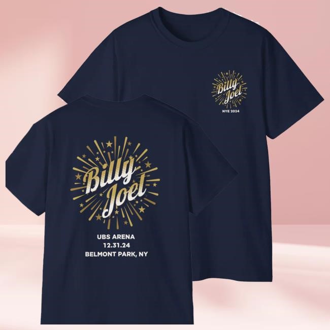 Trending Billy Joel Shop Merch Billy Joel 12-31-24 Nye Belmont Park, Ny Event Navy Sweatshirt