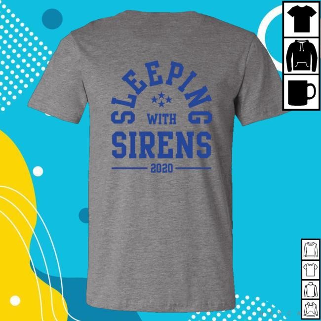 Sumerian Records Merch Sleeping With Sirens - University T-Shirt (Grey) Hoodie