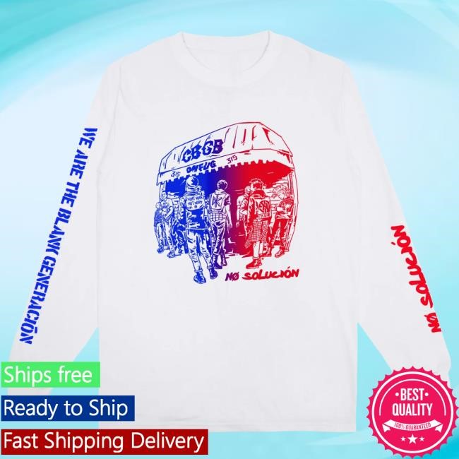 Official No Solution Merch Store Blank Ls Crewneck Sweatshirt