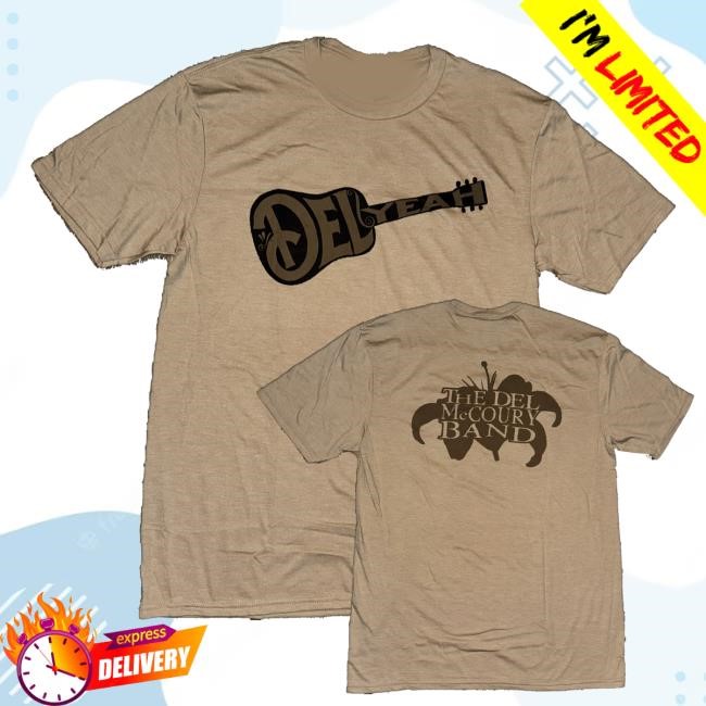 Del Mccoury Band Tan Del Yeah With Dmb Logo T Shirts