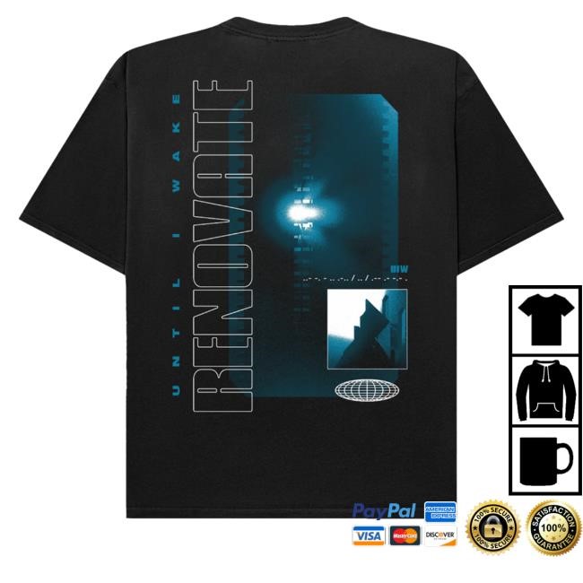 Until I Wake "Renovate Cover" Crewneck Sweatshirt Until I Wake Merch Store Shop "Renovate Cover"