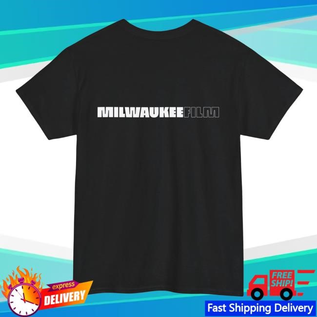 Milwaukee Film Merch Store Milwaukee Film New Logo Sweatshirt Black 2-Sided Monochrome