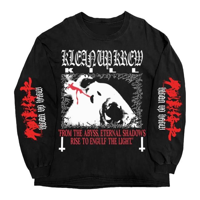 Official Klcan Up Krew Kill From The Abyss, Eternal Shadows Irise To Engulf The Light Tank Top