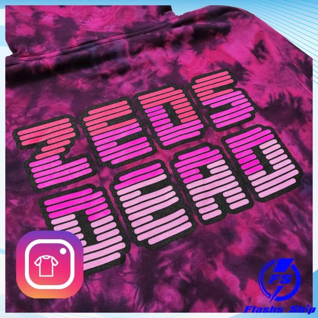 Zeds Dead Merch Shop Store Official Heartbeat Tie Dye Sweatshirt