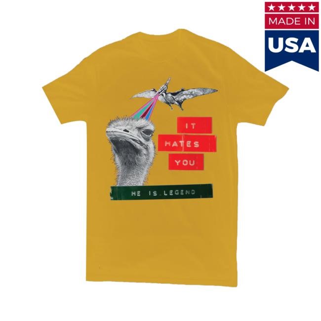 Holymountainprinting Merch Store Shop He Is Legend It Hates You T-Shirt