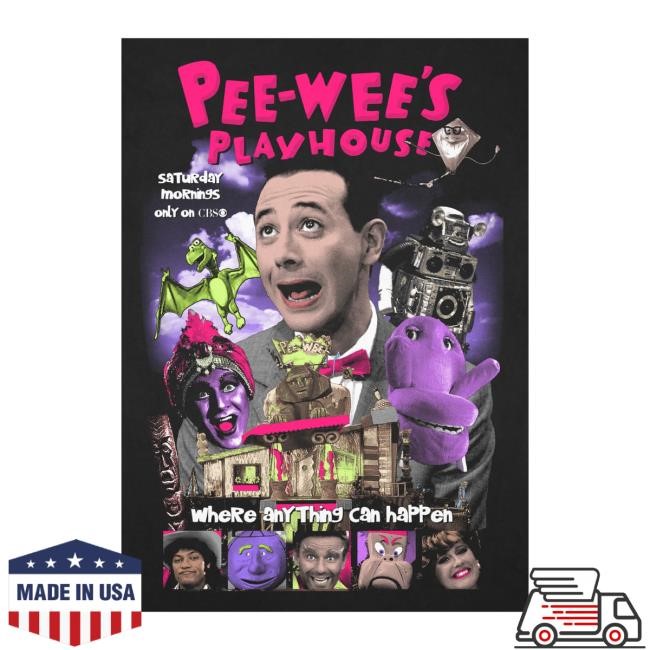 Graveyard Goods Merch Pee-Wee's Playhouse • Miss Yvonne Funny Shirt