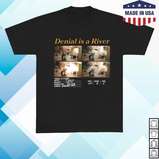 Txdxe Merch Shop Store Official Doechii Diar Denial Is A River Shirts